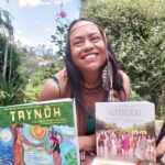 A indígena Aline Rochedo Pachamama é a primeira convidada da coluna voltada à literatura contemporânea brasileira, do site do Itaú Cultural