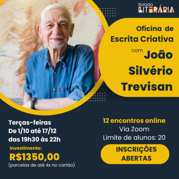 Oficina de Escrita Criativa com João Silvério Trevisan